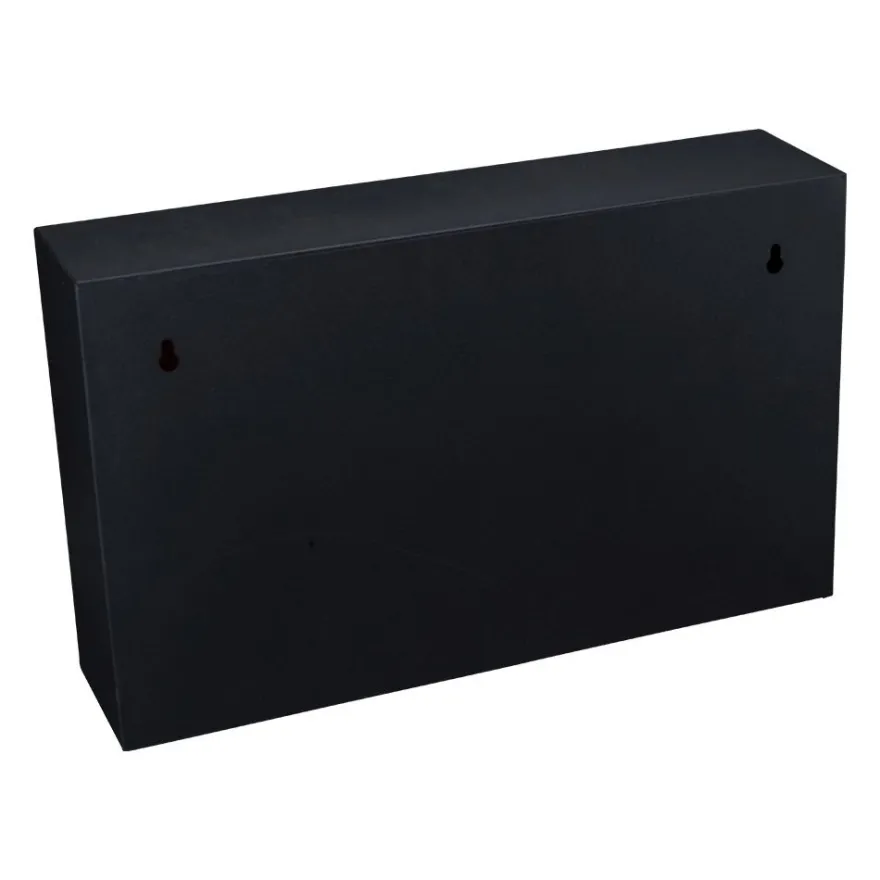 LED-Kamin, 41cm x 10cm x 25cm, mit Flammeneffekt, mit Timer, netzbetrieben