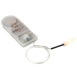 LED-Kerzenflamme am Draht, mit Flackereffekt, 1 LED in Warmweiß, inkl. Timer