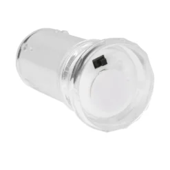 LED-Kerzen, mit diamantierter Folie, transparent, versch. Größen, 3 Stück