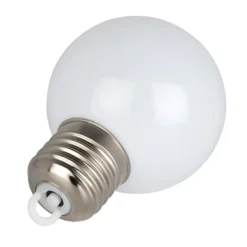 LED-Kugeln Glühbirne, Ø6cm, weiß, 4 Stück