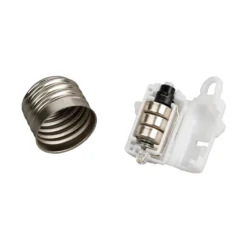 LED-Kugeln Glühbirne, Ø6cm, weiß, 4 Stück