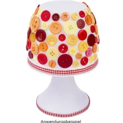 LED-Lampe mit Timerfunktion, weiß, 19 cm hoch