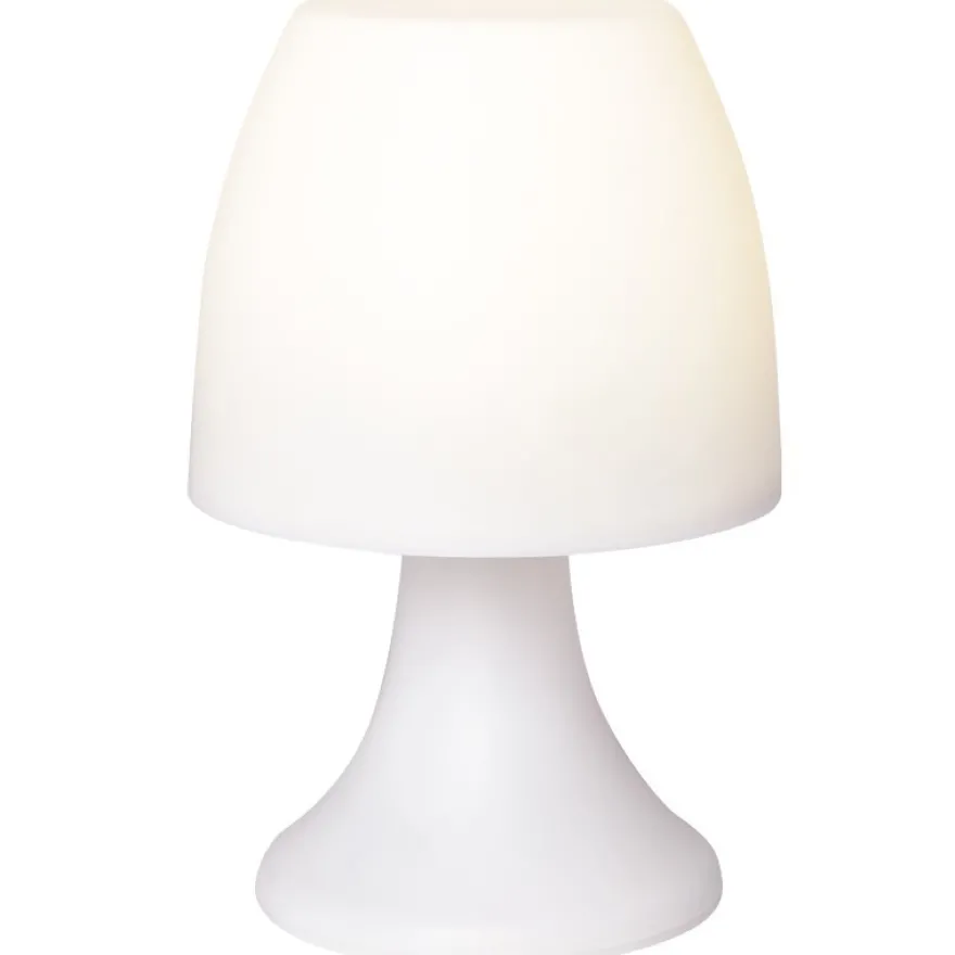 LED-Lampe mit Timerfunktion, weiß, 19 cm hoch