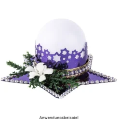 LED-Leuchtis mit Farbwechsel & Timer-Funktion, 3,8cm x 3,7cm, 6 Stück