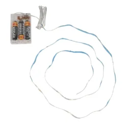 LED-Lichterband, selbstklebend, warmweiß, inkl. Timer, 40er, 2,35m lang