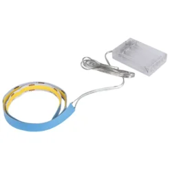 LED-Lichterband, selbstklebend, warmweiß, mit Timer, 128er, 1,40m lang