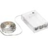 LED-Lichterband, selbstklebend, warmweiß, inkl. Timer, 30er, 1 m, 80 cm Kabelzulauf