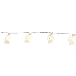 LED-Lichterkette Einhorn, warmweiß, 10er