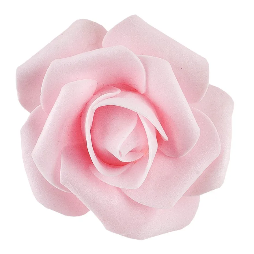 LED-Lichterkette, Rosen, rosa, 10 LED-Lämpchen in Warmweiß, inkl. Timer