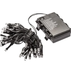 LED-Lichterkette, warmweiß, innen & außen, inkl. Timer, 96er