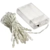 LED-Lichterkette, warmweiß, 5mm Lampen-Ø, 15cm Abstand, 20er