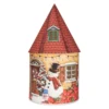 LED-Lichthaus, Nostalgische Weihnacht 2, Ø 11cm, 22cm hoch, inkl. Draht-Lichterkette, mit Timer