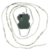 LED-Micro-Lichterkette, warmweiß, inkl. Timer, grünes Soft-Kabel, 50er