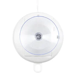 LED-Octa-Sterne, 21,3cm x 16,4cm, warmweiß, transparent, klar, inkl. Timer, 2 Stück