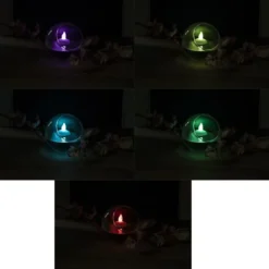 LED-Schwimmkerzen, Ø 3,6cm, 4cm hoch, Farbwechsel, 4 Stück