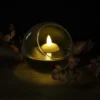 LED-Schwimmkerzen, Ø 3,6cm, 4cm hoch, warmweiß, 4 Stück