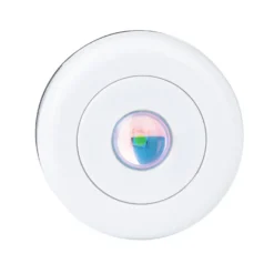 LED-Spot, zum Kleben, Ø6,8cm, 2,5cm hoch, Regenbogen-Lichteffekt