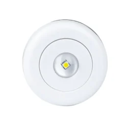 LED-Spot, zum Kleben, Ø6,8cm, 2,5cm hoch, weißes Licht