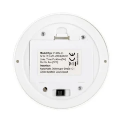 LED-Stab-Podest, 21,7cm hoch, Fuß: Ø7,7cm, 26 LEDs in Warmweiß, mit Timer-Funktion