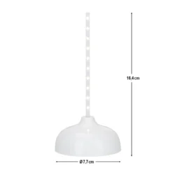 LED-Stab-Podest, 16,4cm hoch, Fuß: Ø7,7cm, 20 LEDs in Warmweiß, mit Timer-Funktion