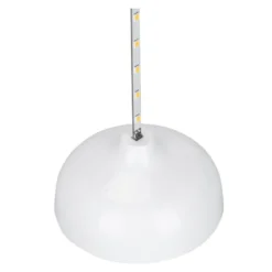 LED-Stab-Podest, 16,4cm hoch, Fuß: Ø7,7cm, 20 LEDs in Warmweiß, mit Timer-Funktion