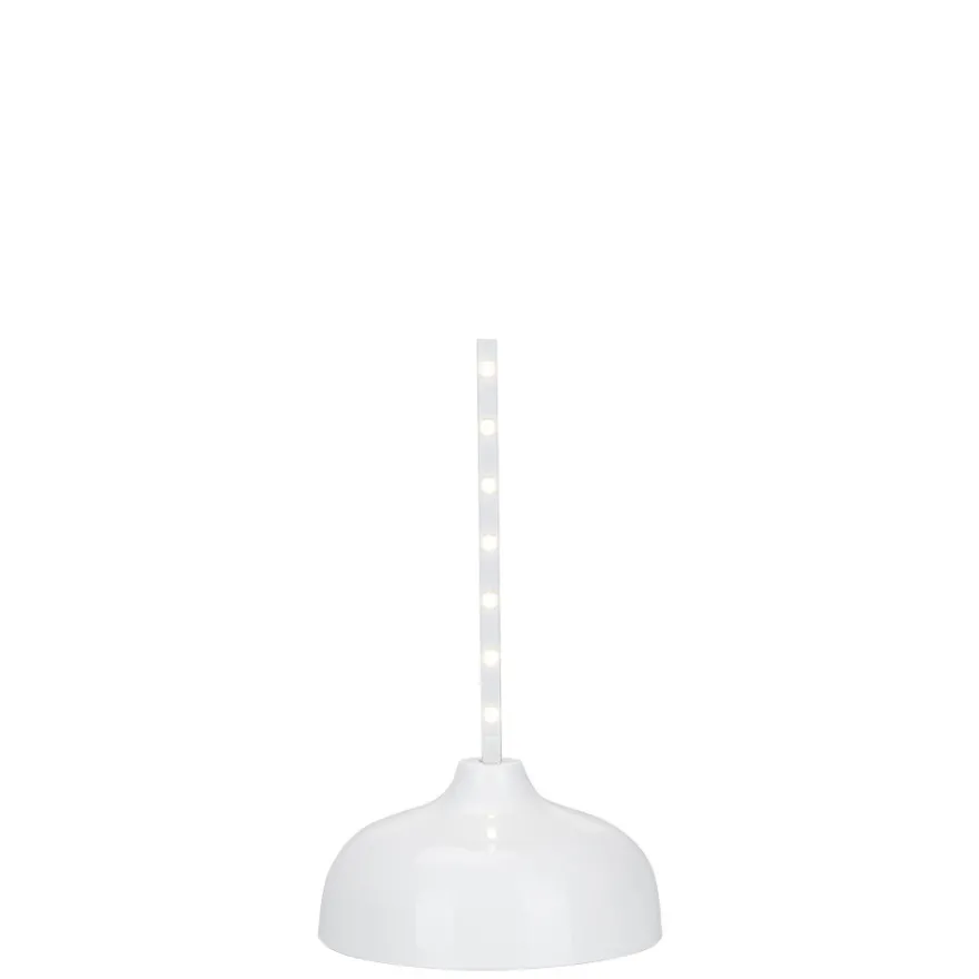 LED-Stab-Podest, 13,7cm hoch, Fuß: Ø7,7cm, 14 LEDs in Warmweiß, mit Timer-Funktion