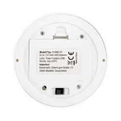 LED-Stab-Podest, 13,7cm hoch, Fuß: Ø7,7cm, 14 LEDs in Warmweiß, mit Timer-Funktion