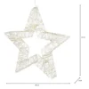 LED-Stern aus Metall, Ø 40,2cm, 960 LEDs in Warmweiß, netzbetrieben, inkl. Timer