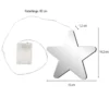 LED-Stern Infinity, 15cm x 1,2cm x 14,2cm, warmweiß, inkl. Timer