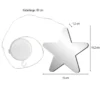 LED-Stern Infinity 2, 15cm x 1,2cm x 14,2cm, warmweiß, inkl. Timer, mit Saugnapf