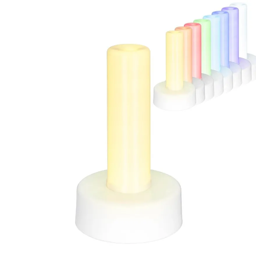 LED-Säule, mit Farbwechsel, 13cm hoch, inkl. Timer