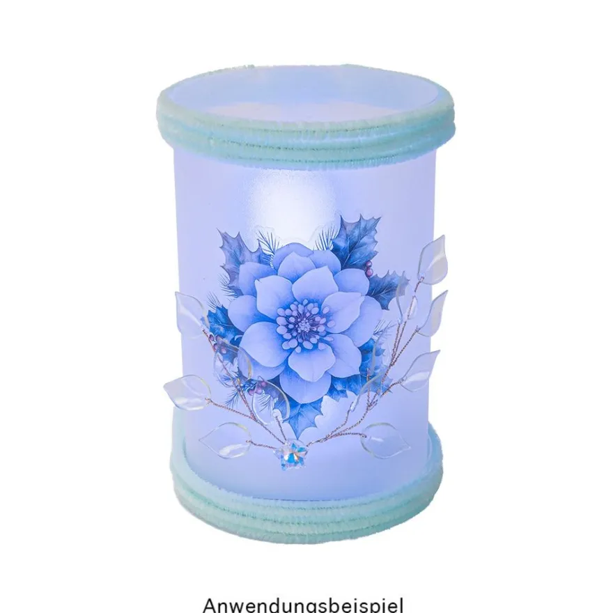 LED-Säule, mit Farbwechsel, 13cm hoch, inkl. Timer