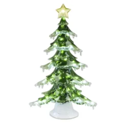 LED-Tannenbaum, zum Aufstellen oder Aufhängen, 50 LEDs in kaltweiß