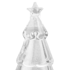 LED-Tannenbäume, 11cm hoch, Ø5cm, warmweiß, inkl. Timerfunktion, 2 Stück