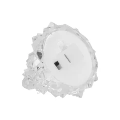 LED-Tannenbäume, Kristalloptik, transparent, 8cm hoch, 2 Stück