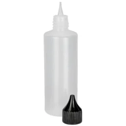 Leerflaschen, für je 90 ml Inhalt, Ø 3,7cm, 12,5 cm hoch, 4 Stück