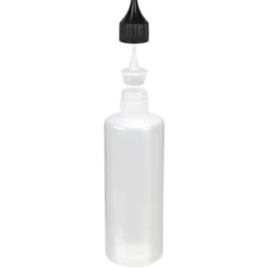 Leerflaschen, für je 90 ml Inhalt, Ø 3,7cm, 12,5 cm hoch, 4 Stück