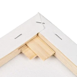 Leinwand auf Keilrahmen, 20cm x 40cm, 390g/m², weiß, 2 Stück