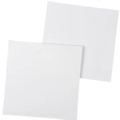 Leinwand auf Keilrahmen, 40cm x 40cm, 390g/m², weiß, 2 Stück