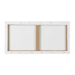 Leinwand auf Keilrahmen, 20cm x 40cm, 390g/m², weiß, 2 Stück