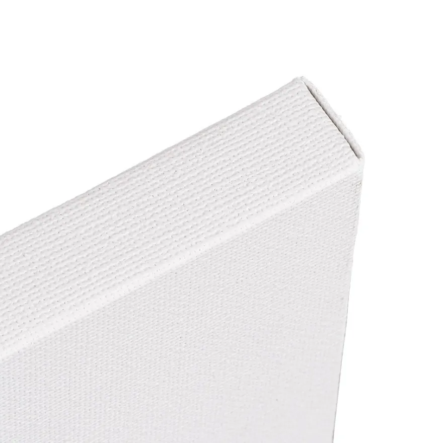 Leinwand auf Keilrahmen, 30cm x 30cm, 390g/m², weiß, 2 Stück