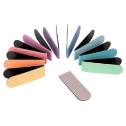 Lesezeichen, magnetisch, 2cm breit, 6cm lang, verschiedene Farben, 10 Stück