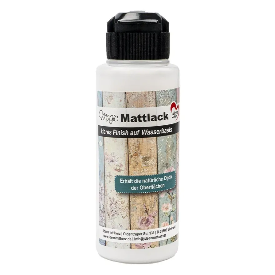 Magic Mattlack, klares Finish auf Wasserbasis, 120ml