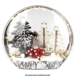 Magic Medaillon, zum Aufstellen, 2-teilig, 25cm x 22cm x 8,5cm, 1 Draht-Rundbogen, 10 Kabelbinder