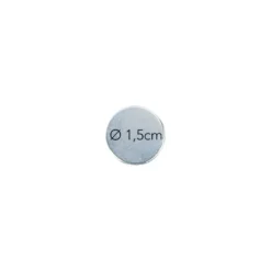 Magnete rund, 10 Magnete Ø 1,5cm, 10 Metallscheiben Ø 1,7cm, 10 Stück