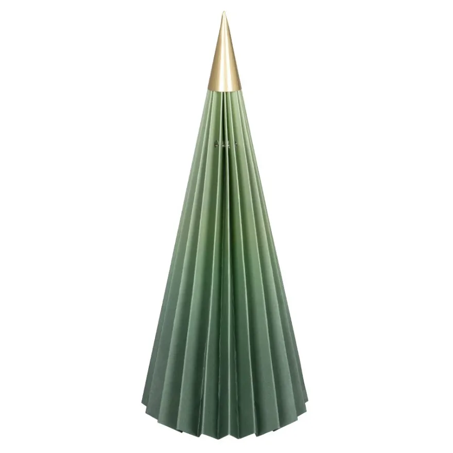 Magnet-Falt-Tanne, Design 4, Ø10cm, 22,3cm hoch, 180g/m², inkl. Tannenspitze