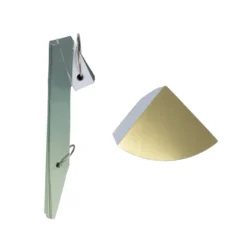 Magnet-Falt-Tanne, Design 4, Ø8,5cm, 12,5cm hoch, 180g/m², inkl. Tannenspitze
