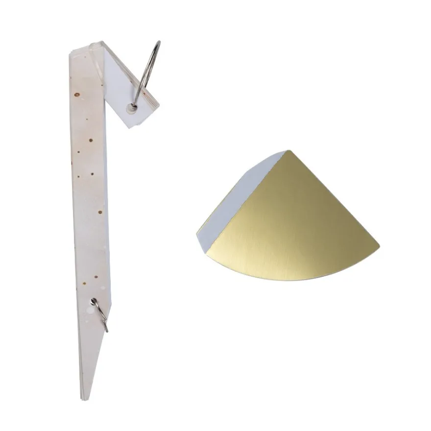 Magnet-Falt-Tanne, Design 1, Ø9,5cm, 17cm hoch, 180g/m², inkl. Tannenspitze