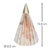 Magnet-Falt-Tanne, Design 2, Ø8,5cm, 12,5cm hoch, 180g/m², inkl. Tannenspitze