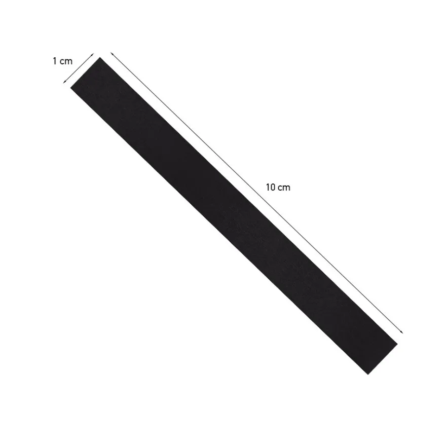 Magnetstreifen, selbstklebend, 1cm x 10cm, 0,5mm stark, 10 Streifen